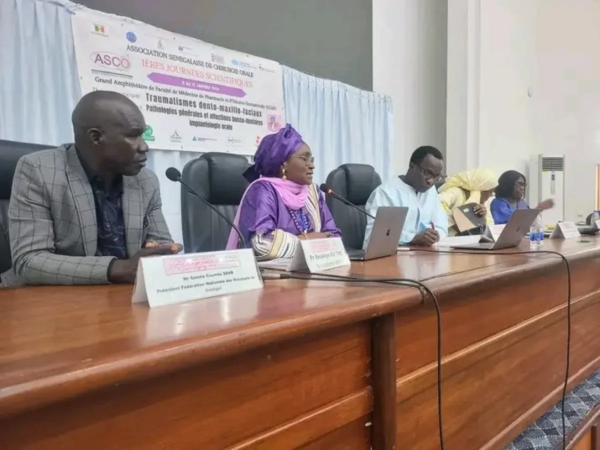 1er journée de l’Association  sénégalaise de la Chirurgie orale (Asco) : La prise en charge des affections traumatiques au cœur des débats
