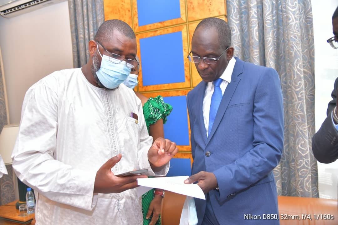 Pr Boly Diop et le Min. de la Santé, A.Diouf Sarr